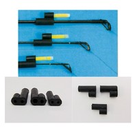 Knicklichthalter,Rutenaufsatz für Knicklichter 3Stk.Behr Knicklicht,Bissanzeiger