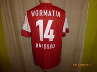Wormatia Worms Nike Heim Matchworn Trikot 12/13 + Nr.14 BAHSSOU Gr.L