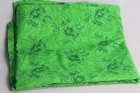 Grün eingefärbter Wäschestoff aus Omas Zeiten - 125 x 220 cm