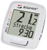 Sigma Sport BC 8.12 ATS Fahrradcomputer weiss kabellos wireless