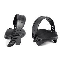 1 Paar Pedale Heimtrainer 9/16" Trimmrad Ergometer Heimtrainerpedale