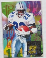 EMMITT SMITH -  Flair 1994 Hot Numbers #13 Insert (Dallas COWBOYS)