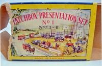 Matchbox "Presentation Set No.1" USA 1957 komplett, extrem selten