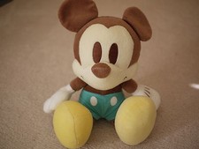 14-15" Pastel Color Plush Mickey Mouse - Rare