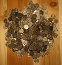 1955-D Jefferson Nickel Roll (40 Coins) Circulated Nice Coins Check Out Store