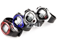 PULS UHR SPORT LAUFUHR WATCH ARMBAND FITNESSUHR HERZFREQENZMESSUNG IN 4 FARBEN