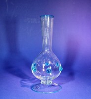 Murano zarte Vase mit Beerennuppen von Salviati, signiert und 2 Labels 