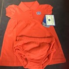 Girls Auburn Creative Knitwear Polo Dress Size 6-9M 100% Cotton NWT