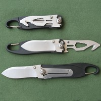 Sanrenmu 7048LUC-PH Rettungsmesser 8Cr14MoV-Stahl Rescue Feuerwehrmesser Messer