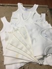 Vintage 1950s Lot Of 10 Tiny World Infants Sleeveless T Shirts 24 Months