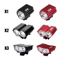X3 X2 X1 CREE XML U2 LED Fahrradlampe Licht Fahrradbeleuchtung Scheinwerfer