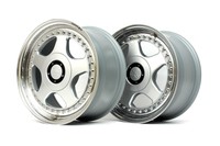 Neue OZ FUTURA 7.5Jx16" ET33 4x108 3-tlg Felgen Audi 80 Ford Peugeot Brand New