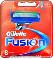 8 Stück Gillette FUSION Rasierklingen NEU & ORIGINAL !!!
