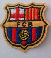 FC Barcelona Fussball Soccer Patch Aufbügler Bügelflicken Aufnäher NEU