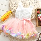 Girl Clothes Kids Baby Toddler Rose Top Hemline Dress Tutu Clothing 18-24M Gift