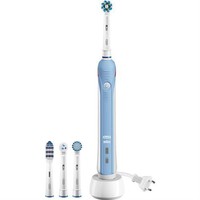Braun Oral-B PRO 2000 CrossAction 3D Elektrische Zahnbürste +4 Bürsten