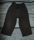 Gymboree Toddler Boy 18-24m Dark Brown Linen Cotton Blend Dress Pants