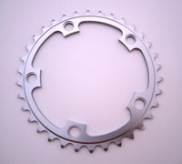 Kettenblatt STRONGLIGHT 5-Arm 34 Zähne 110mm/ 110mm Shimano komp. Alu 5083 neu