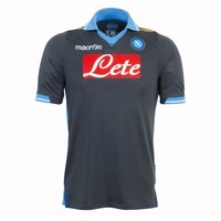 Napoli Naples Champions League Auswärt Trikot Shirt 2011/12 Macron UCL Jersey