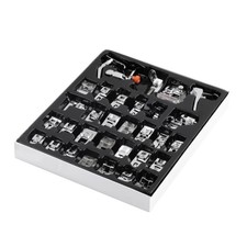 32x Sewing Machine Feet Presser For Brother For Janome For Yokoyama For Juki GJ