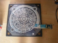 Merkur Power Plus Dartgerät Matrix mit Holzbrett