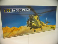 SA 330 Puma ,Helicopter, Hubschrauber, 1:72 Heller Bausatz NEU