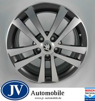 NEU Alufelge original Skoda Octavia Typ 1Z 17 Zoll 1Z0601025AL ,,Cygnus''