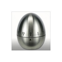 Eieruhr classic Edelstahl Eiform Kurzzeitwecker Timer Küchenuhr Kurzzeitmesser