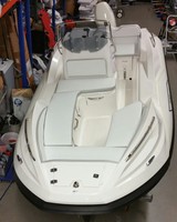 Festrumpf  Schlauchboot ZAR 49 RIB inkl. Suzuki 60PS fahrfertig 
