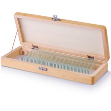 50 Pieces  Blank Microscope Slides Set for Biological Science Education