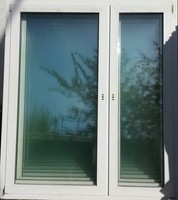 Kunststofffenster  Zweiflügel D/K, 1,64 m x1.89 m 