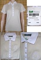 POLOSHIRT - BEIGE - HALBARM - PIQUET - VALIENTE - GOLF HOUSE - NEU - GR. 38