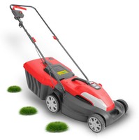 Hecht 1638 Elektro Rasenmäher Handrasenmäher Elektrorasenmäher  1600 Watt