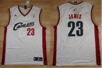 NBA Trikot Jersey Basketball CLEVELAND CAVALIERS CAVS Lebron James #23 white