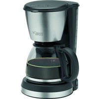BOMANN KA 1369 EDELSTAHL KAFFEE-MASCHINE KAFFEEAUTOMAT 900 W GLASKANNE 1,5 L +GS