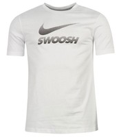 Nike Herren Running Lauf Sport Shirt Weiß Schwarz Größe M, L, XL Neu