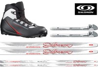 Salomon Snowscape 7 Siam - DamenSki + Bindung + Schuhe + Montage - Langlaufski