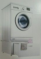 Waschmaschinen untergestell Waschmaschinen unterschrank mit Schublade NEU & OVP