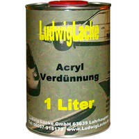 Acryl Verdünnung 1Liter kurz für Autolack und RAL LACK