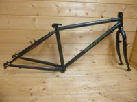 Specialized Rock Hopper Cr-Mo Stahl Rahmen Gabel Steel Frameset 37cm 26" Vintage