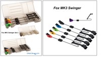 Fox MK3 Swinger Set 3 Rod 4 Rod Ruten Box Case leer Swinger einzeln 6 Farben