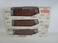 Piko Artnr. 58018 - Selbstentladewagen Set - werksseitig gealtert  - DR -SR1416