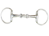 HKM Gebiss Olivenkopfgebiss edelstahl HKM doppelt gebrochen Stärken 16mm 18mm