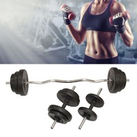 Hantelset Curlstange Hanteln Kurzhantel Set Hantel Krafttraining Hantelscheiben