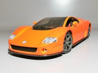 1:18 ROAD SIGNATURE VW Nardo W 12 Concept car in orange mit Scherentüren