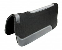 Westernpad Filz-Neopren-Filz, Filzpad Neoprenpad Western Pad schwarz, neu