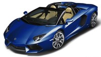 1:8 Pocher Lamborghini Aventador Roadster bluemetallic