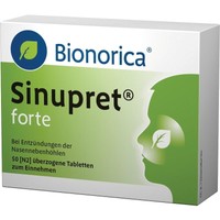 SINUPRET forte überzogene Tabletten   50 st    PZN 8625573
