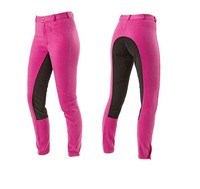 Kinderreithose 140 - 164 rosa pink Reiterhose Vollbesatz Kinder Reithose Hose