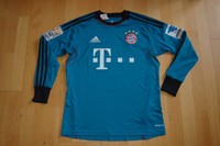 Orig. Adidas Torwart Trikot FC Bayern Neuer Gr. 14 / 164 petrol